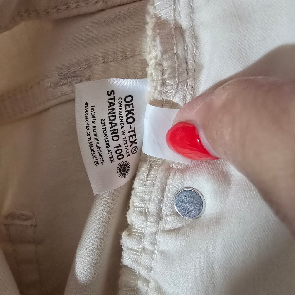 Lauren Conrad Skinny Ankle‎ Jeans Lt Beige Size 16 - Picture 9 of 10